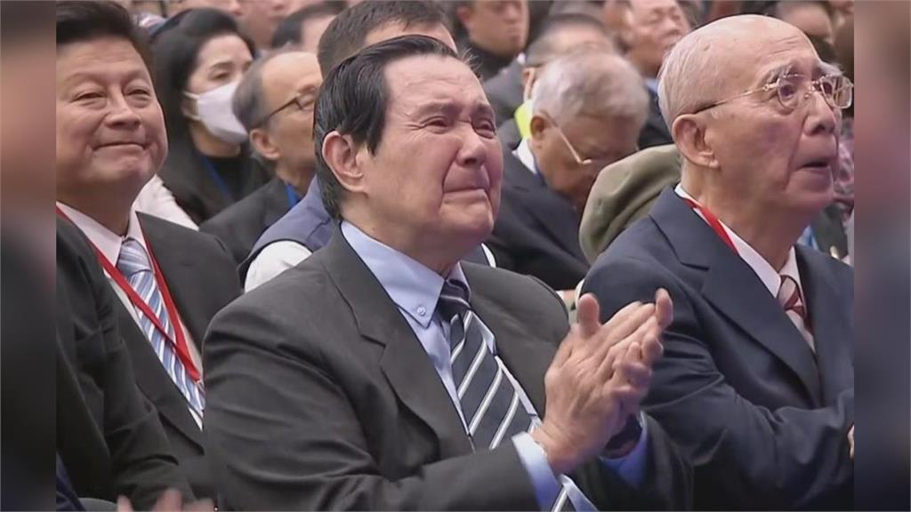 鄭麗文上位「激昂立誓」逼哭馬英九!游錫堃突曬「2畫面偷臭」網看笑了:被盜?