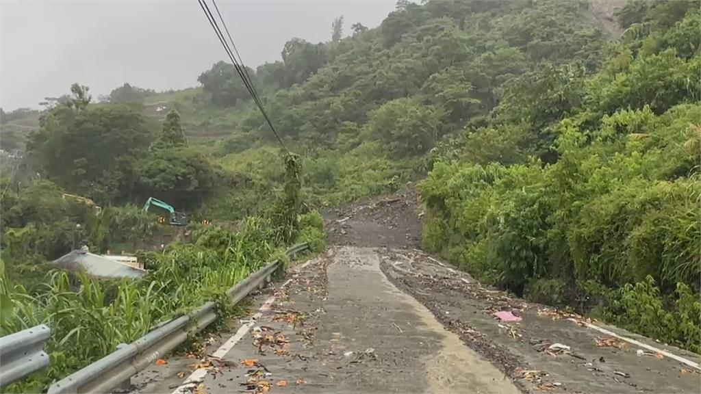 快新聞/卡努走了南投豪雨釀災! 省道災阻5處、1路段預警性封閉