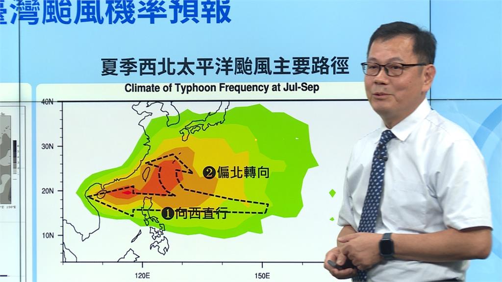 氣象局估今年4~5個颱風侵台　聖嬰年影響強度達中級以上