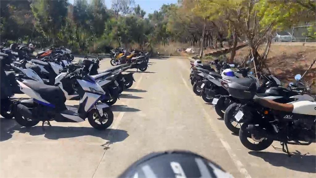 轟轟轟!東海停車場變賽車場 3台機車競速飆超擾民