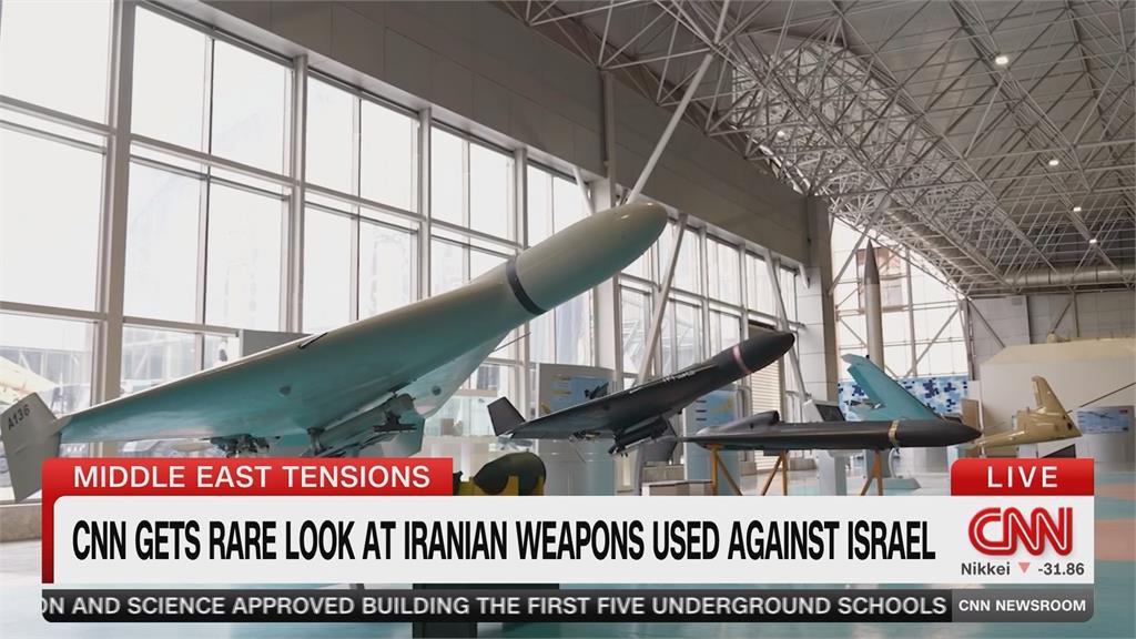CNN記者前進伊朗 探訪「伊斯蘭革命衛隊」飛彈、無人機