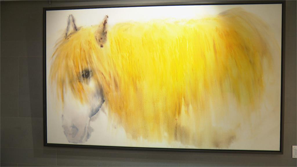 藝術家林順雄新個展　抽象筆觸表達內心感受