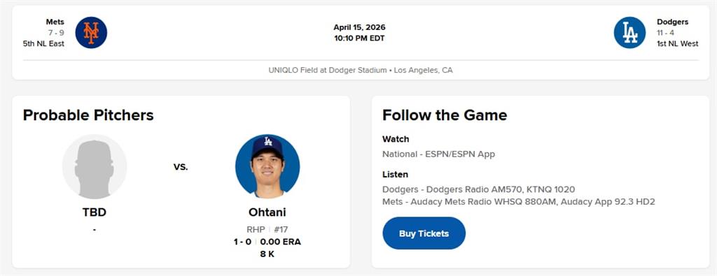 MLB(影)／大谷下次先發場次出爐！中6日後對決大都會「有望寫日本投手新猷」