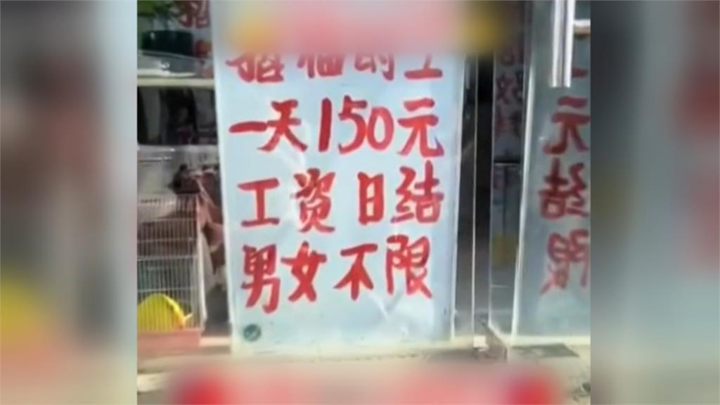 中國中壯年也失業　滿街計程車時薪不到100元