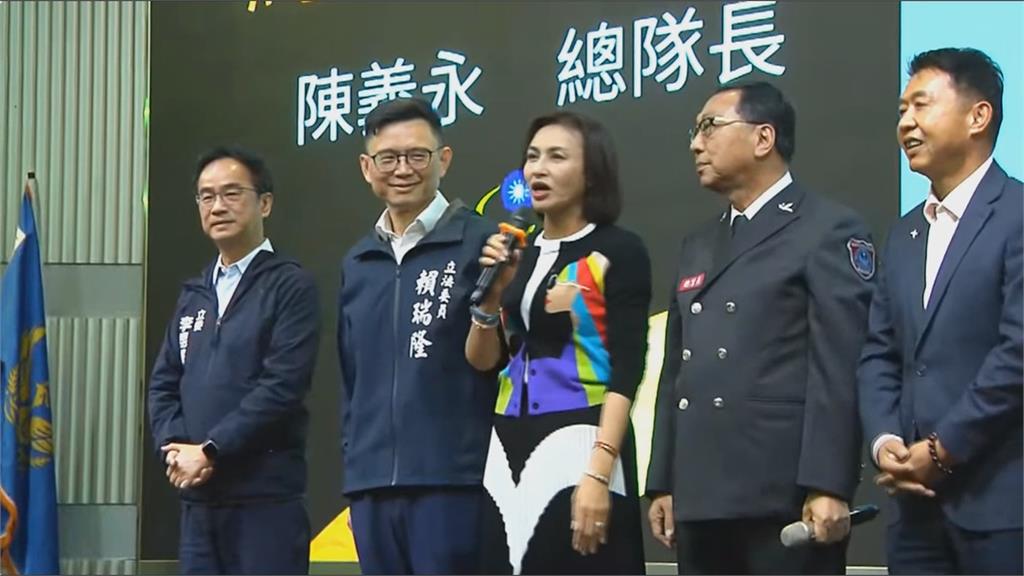 高雄義消總隊感恩餐會 邱議瑩.柯志恩現場開槓總預算