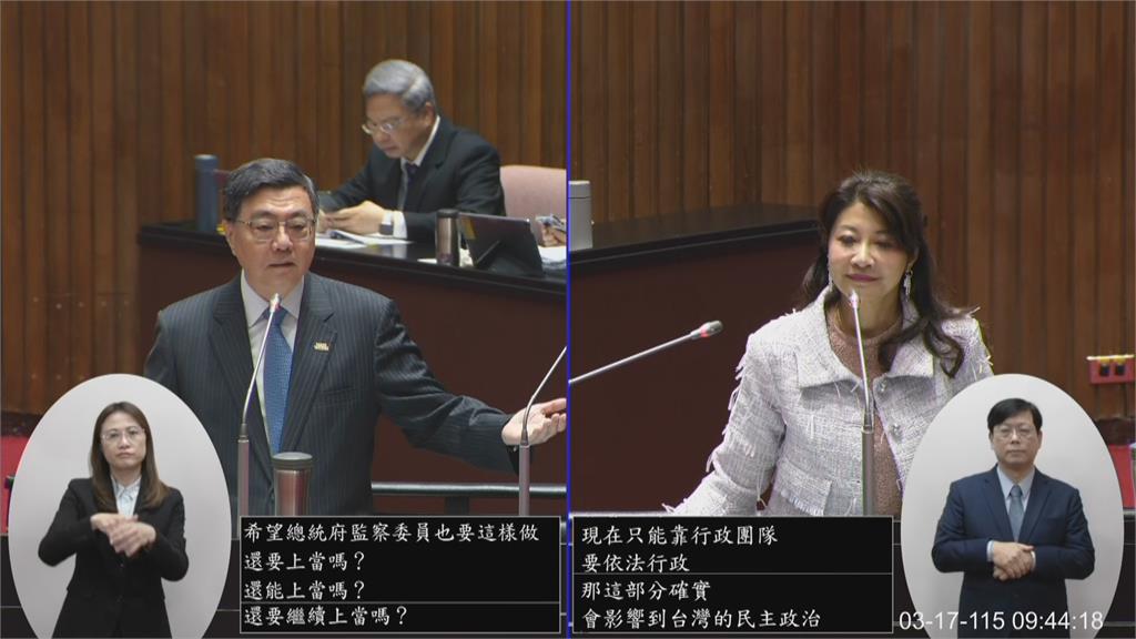 快新聞／卓榮泰嗆藍白沒誠信！談封殺中選會3名人選　曝會再送落選人名單