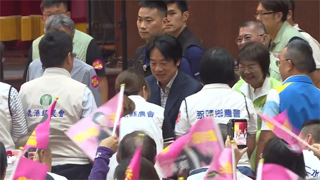 陳素月挺農業後援會成立！　賴清德親授旗拉抬選情