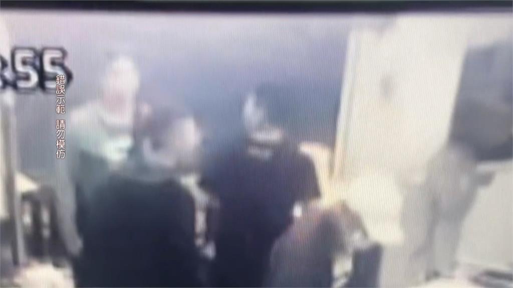 買早餐與黑衣人擦身看一眼　男竟遭持刀恐嚇