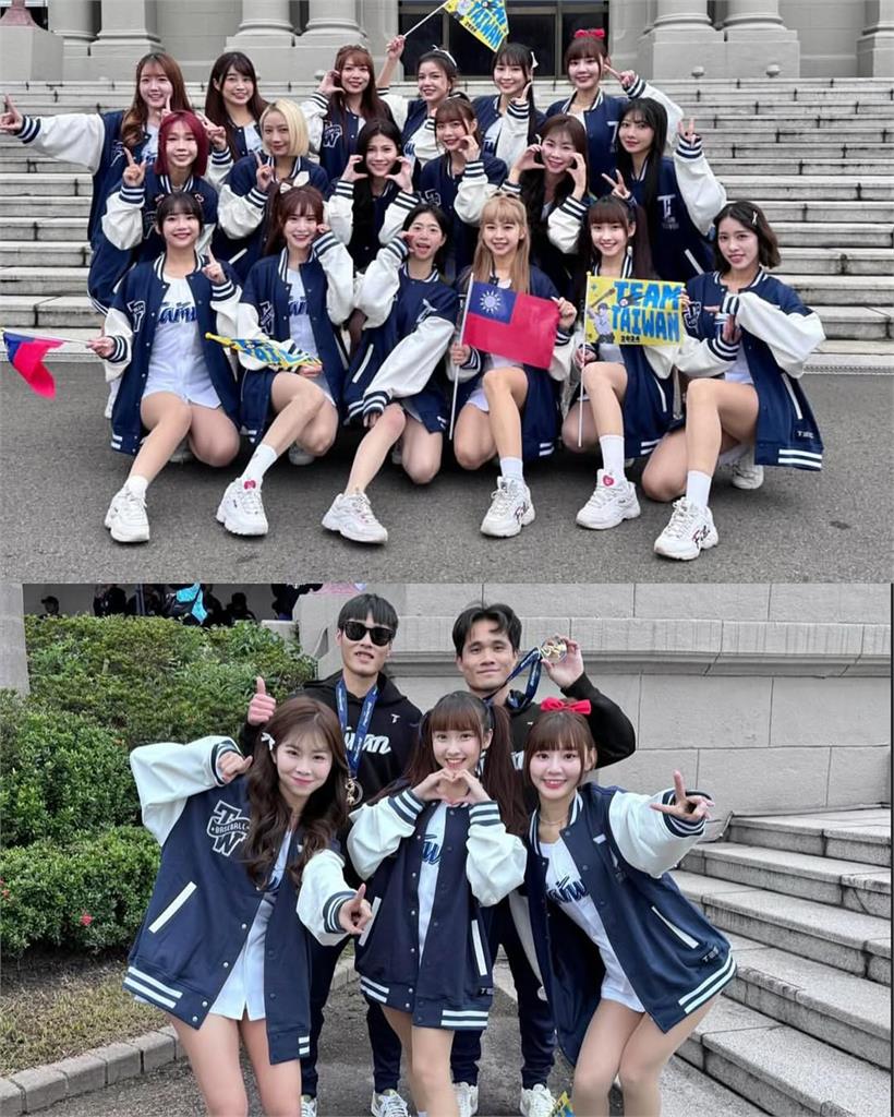 台灣隊遊行暴紅「超香悍馬正妹」!IG私帳遭挖「上身全破洞」辣照被看光
