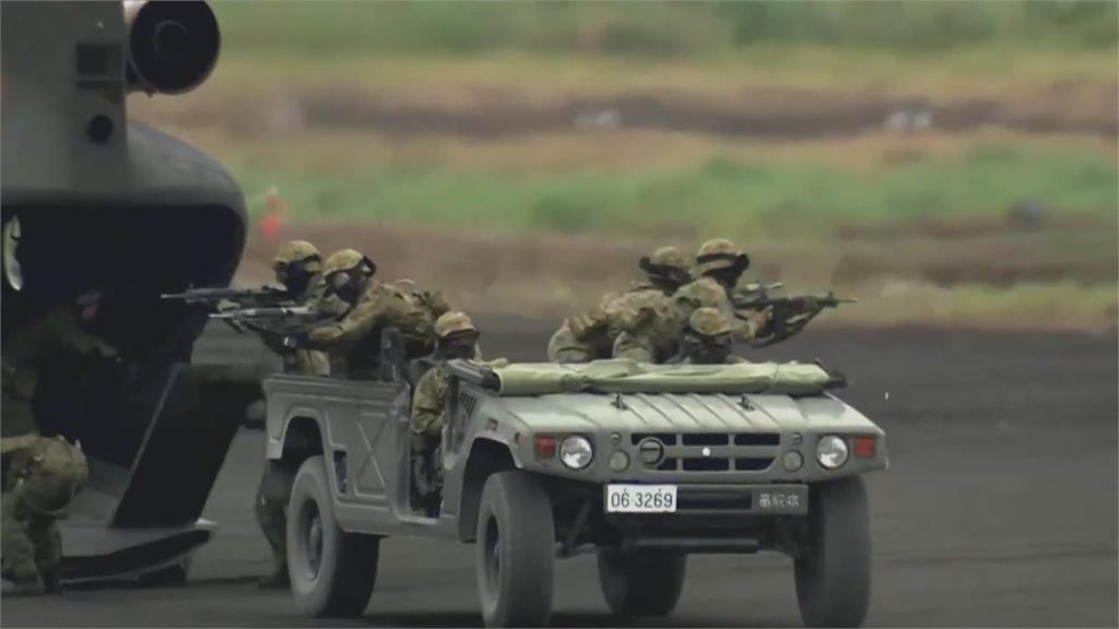 日本富士綜合火力演習火力強! 「12式反艦飛彈」首正式亮相