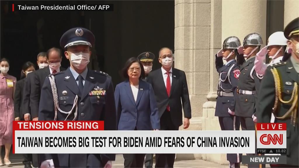  蔡總統國慶演說「捍衛台灣民主」　CNN：中共從未控制台灣一天!