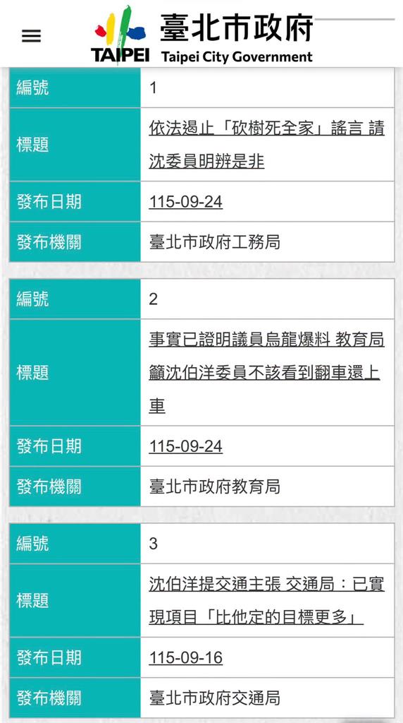 快新聞／蔣市府急了？竟新聞稿連發抨擊沈伯洋　網：淪蔣萬安競選辦公室