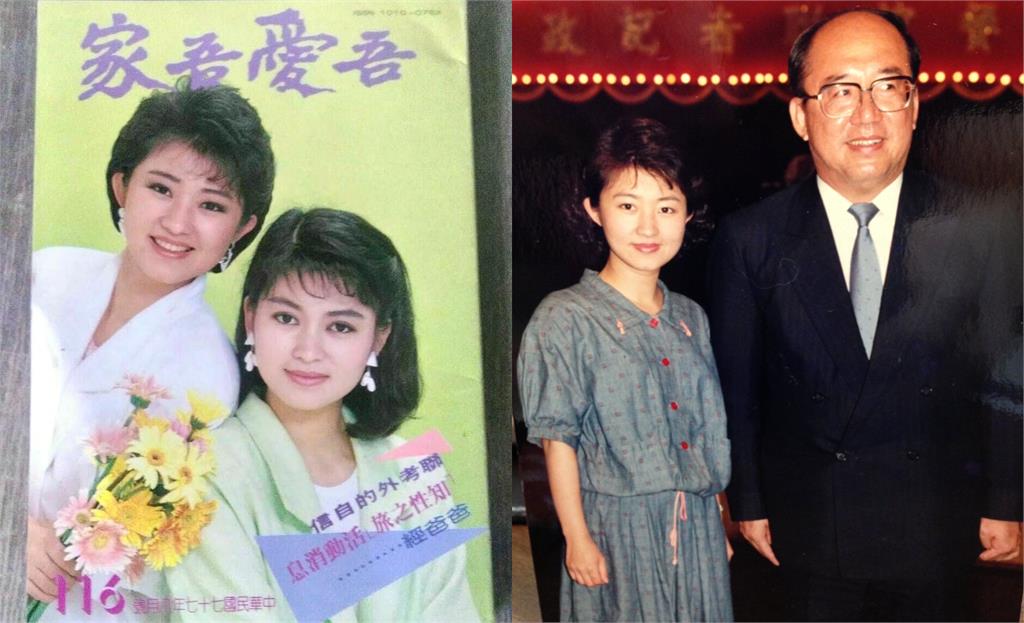 盧秀燕姐妹花貼臉「嫩照震撼出土」！自爆昔日「任務內幕」網一看驚：林青霞？