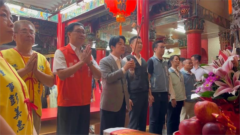 賴清德大新竹拚陸戰　排五個行程搶攻客家票兼拔樁