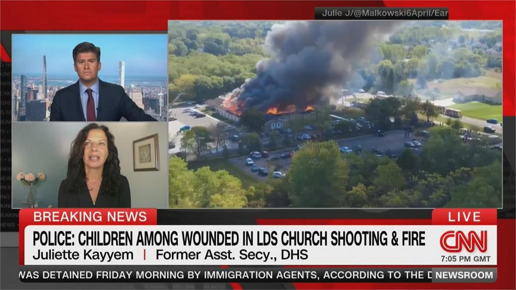 密州教堂傳槍擊縱火案4死8傷 川普:疑鎖定基督徒