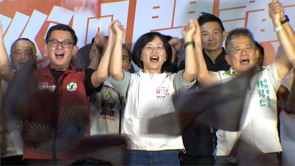 蘇巧慧行程滿滿　南新莊成立聯合競總　蕭美琴到場力挺