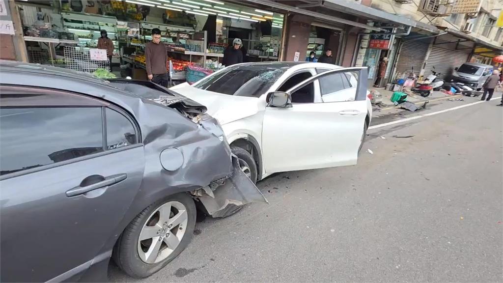基隆男子毒駕衝撞10多車 撞死無辜女行人