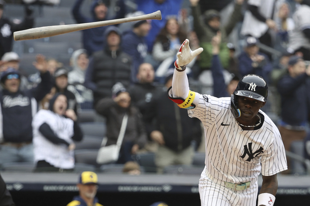 MLB(影)/洋基開發新魚雷球棒立大功 開季全壘打滿天飛但有人堅持不會用