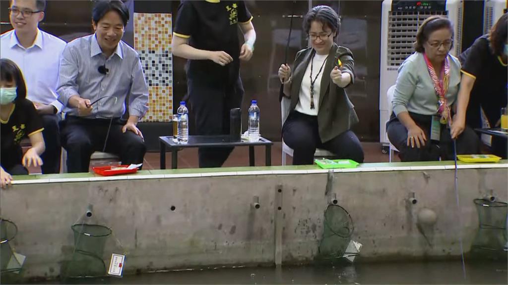 快新聞/賴清德、蕭美琴邀外賓體驗釣蝦 「台灣味特色小吃」菜單出爐