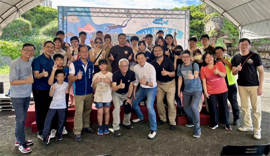 致力海洋永續 新北市府攜手產官學放流海洋生物