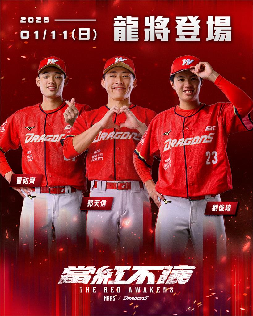 籃球／滿足新年希望！戰神聯名味全龍推「球員留聲吊飾」一月主場邀小龍女加持