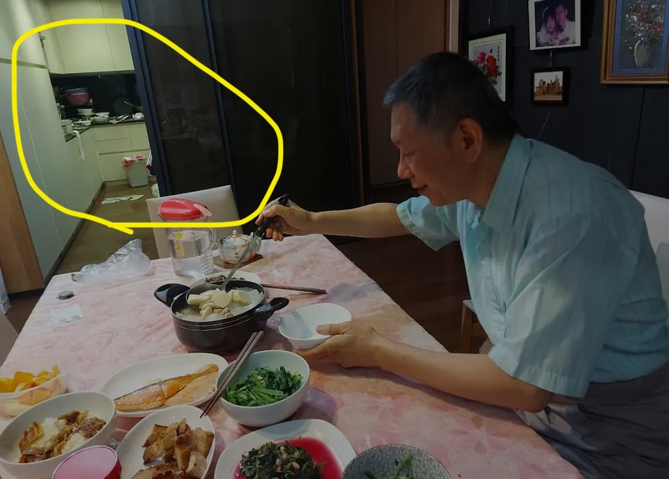 柯文哲哽咽「愛妻跪著擦地」!陳佩琪上傳「1畫面」太反差 他見1細節:人設破滅?