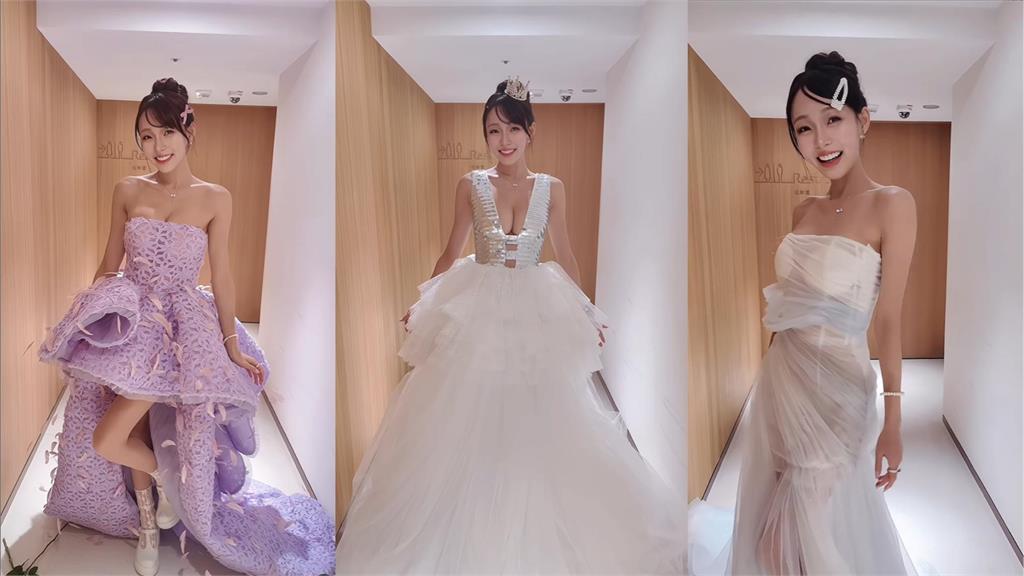 流量女神超「襄」婚紗照全曝!胸前「深V直逼肚臍」火辣身材全洩