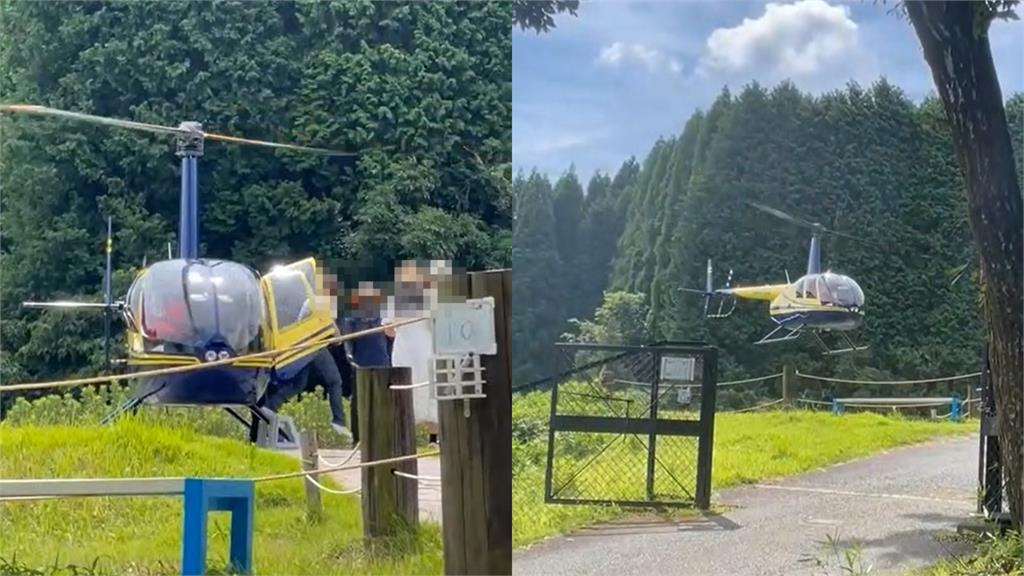 獨／阿蘇火山直升機俯瞰畫面曝！台人揭「10分鐘方案」風險：會急停迴轉