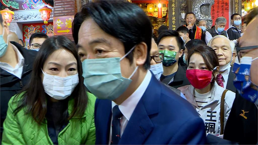 展現團結氣勢! 賴清德桃園發福袋 鄭運鵬、鄭文燦陪同