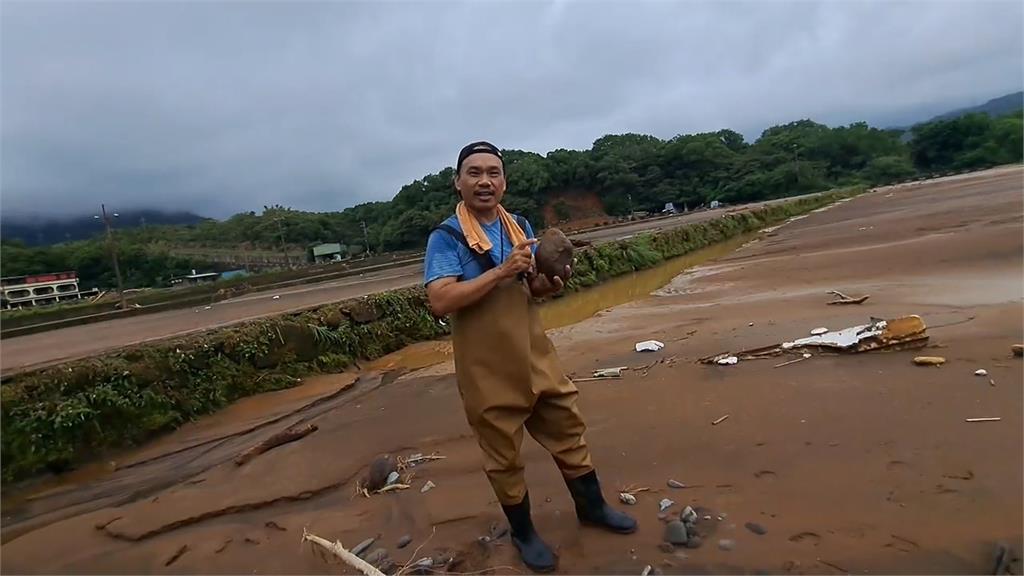 北海岸又傳災情！土石流沖進農田　農民憂明年稻米產量受影響