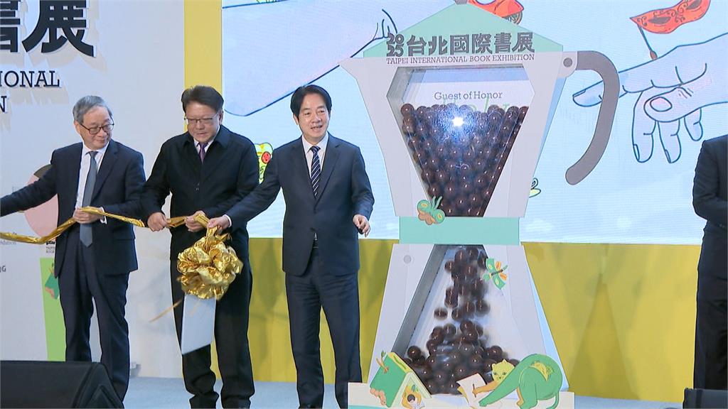 賴總統逛書展購買書單曝光 總統:投資自己穩賺不賠