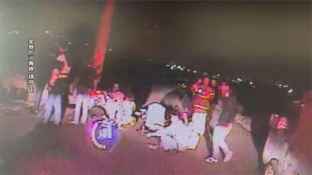 台南家暴濺血！丈夫"情緒失控"毆打妻再砍小舅子