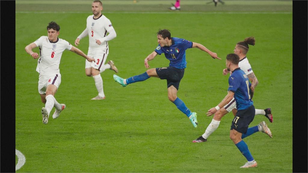 義大利與英格蘭1:1平手　殘酷PK大賽爭冠　歐洲國家盃決賽