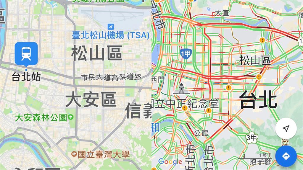 Google、Apple導航大戰你選哪一個？網推「它」的1功能：完勝對手