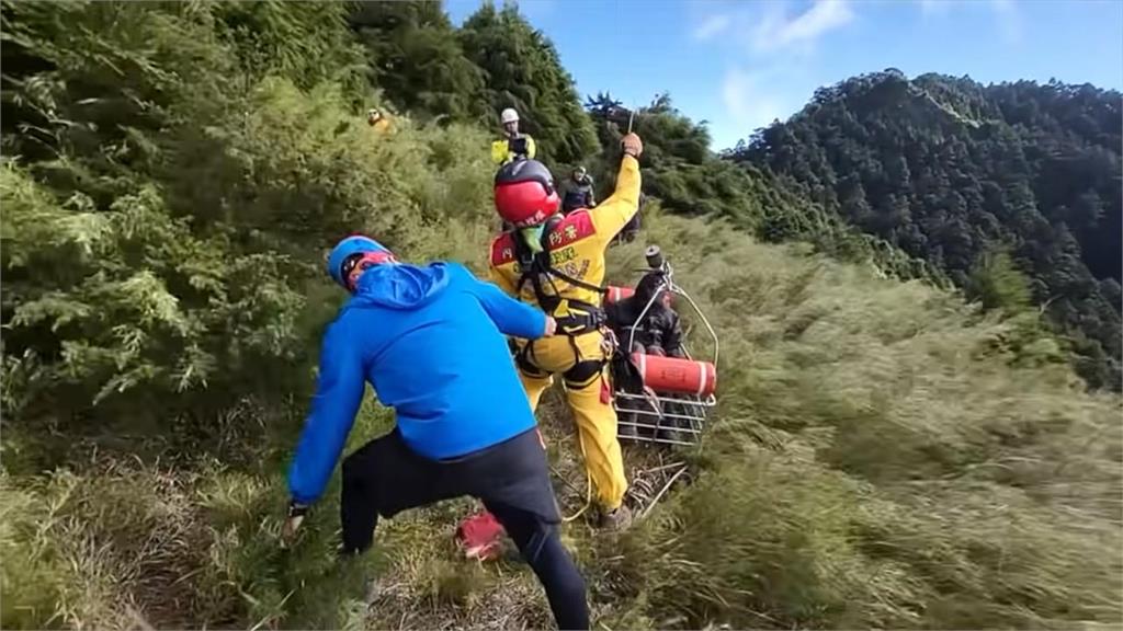 學生合歡西稜墜谷意外!山友釋出救援影片 「山路濕滑、手全是傷」耗盡體力