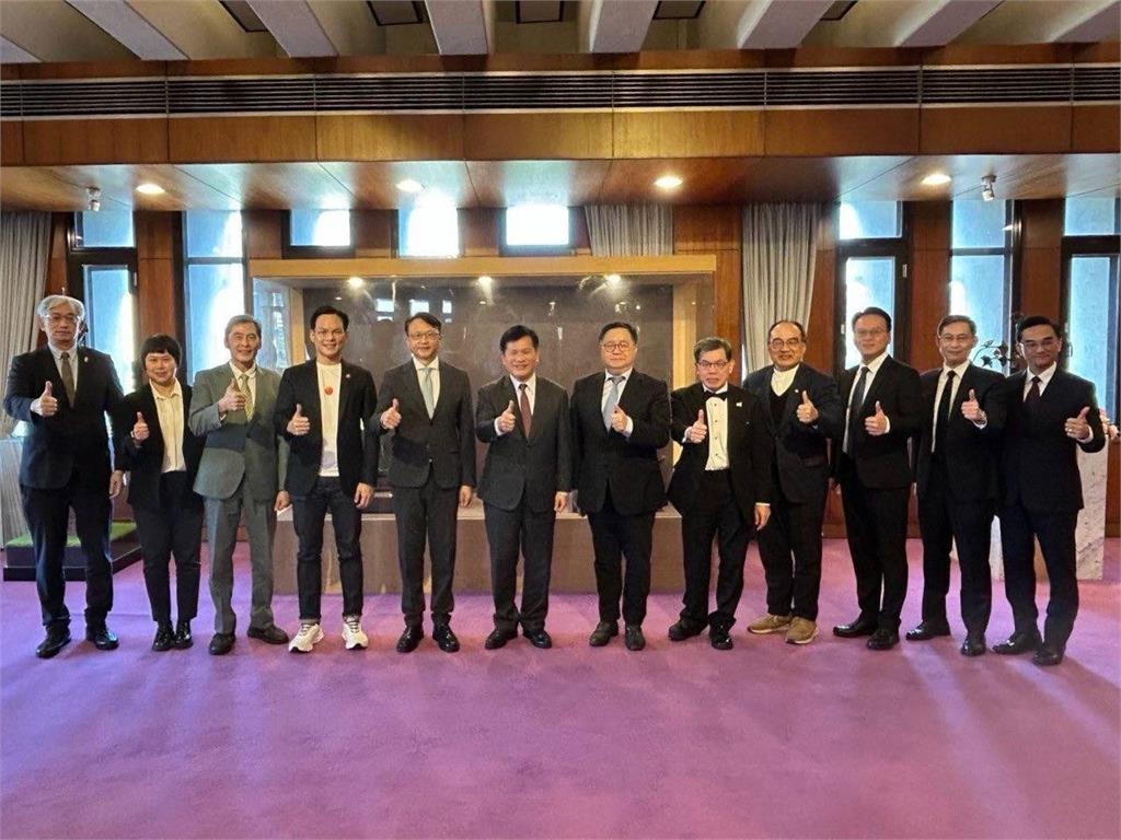 快新聞／代賴總統頒發續任聘書　林佳龍款宴3位ABAC代表：落實經濟日不落國