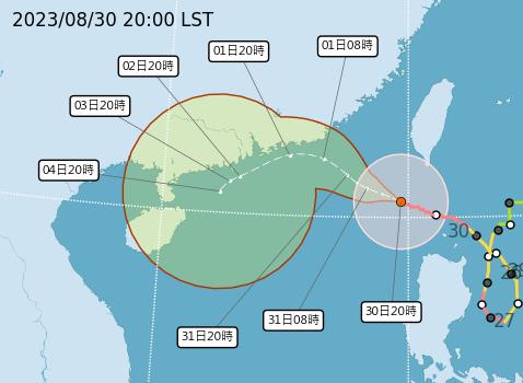 快新聞／颱風「蘇拉」最快今深夜解除陸警！　未來不排除減弱為中颱