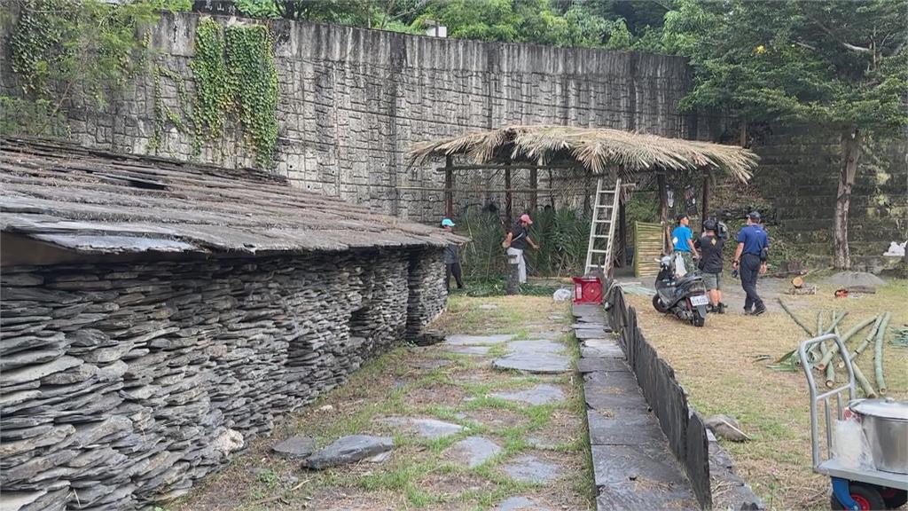 高雄萬山部落迎勇士祭　動員500人搭建勇士屋及營火