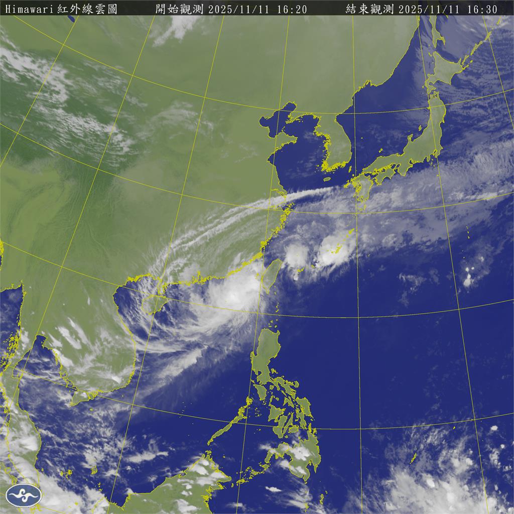 鳳凰逼近「離台恐散成熱帶低氣壓」!網見最新狀態驚「變小麻雀?」氣象粉專警告了
