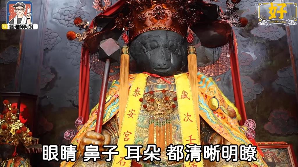 奇石成神護鄉里!遭車禍龍柱崩塌駕駛安好 彰化石頭公廟擋車關成傳奇