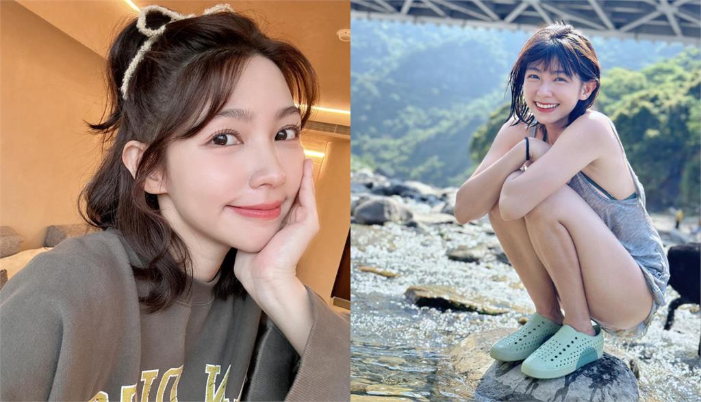 辣妹「遭海風猛吹」噴出火辣真身!竟是曾智希「趴床狠壓好料」網羞:哇哇…