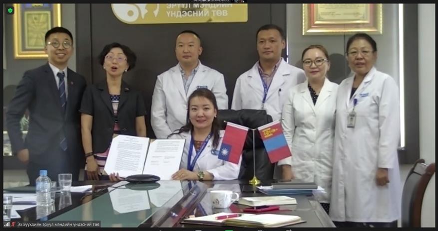 跨國醫界交流！林口長庚與蒙古國立婦幼醫院簽署合作備忘錄