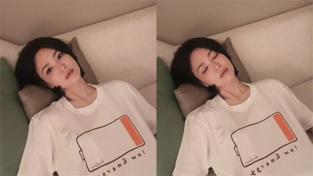 43歲宋慧喬「絲滑睡袍穿出門」還不夠!加碼清涼照「防腐級真面目」曝