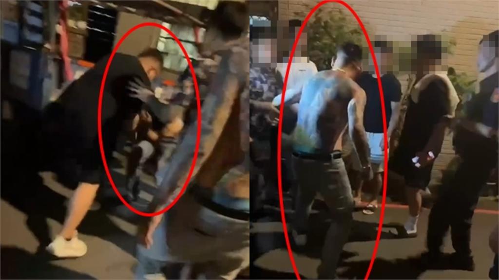 獨家／「蹦闆」涉率眾圍毆！中壢警站旁邊看挨轟　知情人士爆驚悚內幕：鏡頭外還有一群