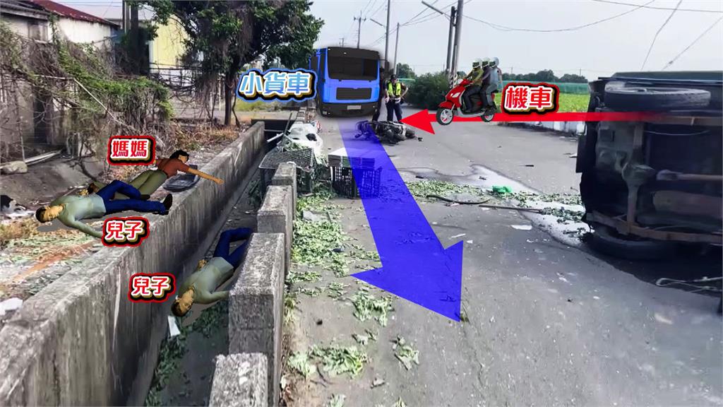 失聯移工無照開小貨車肇事！雲林母「三貼載兒」　母噴飛傷重不治