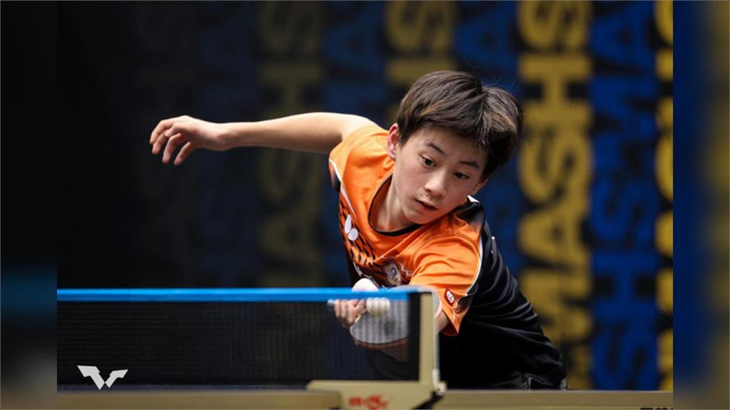 桌球/17歲「中國剋星」郭冠宏獨拿2勝!3比1斬斷U19中國5連霸美夢