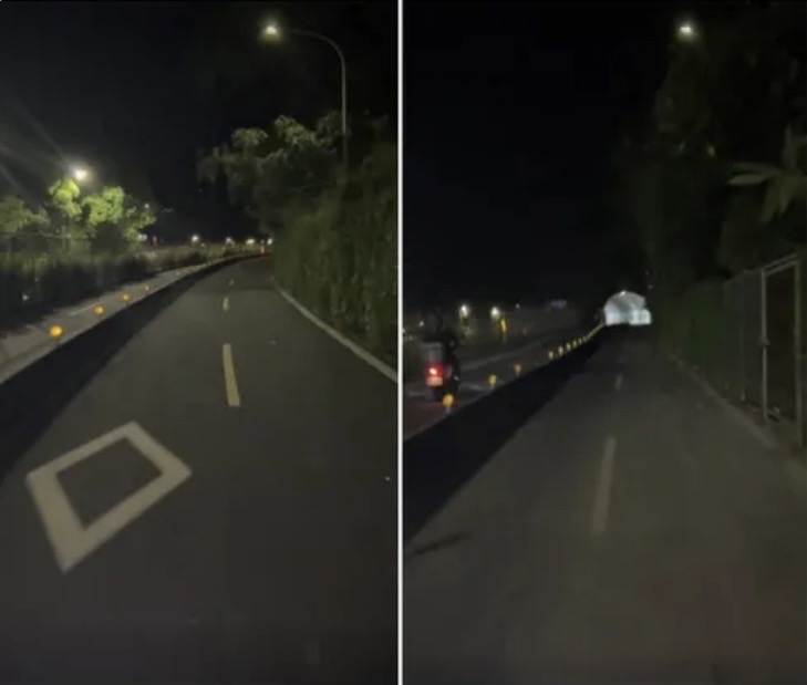汐止陰森小路「詭異閃燈」!疑似打招呼 嚇瘋單車騎士 網:那個隧道有故事