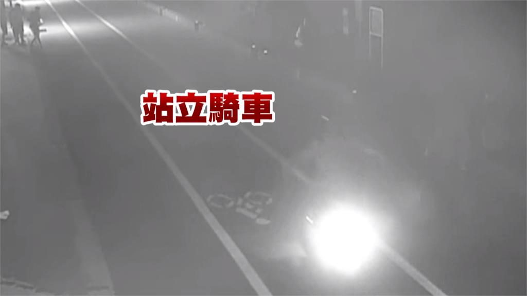 把公園當競技場？年輕男子闖步道「放雙手騎車」遭送辦