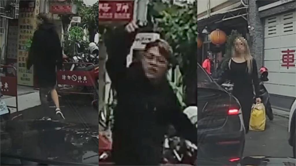 賓士男「買太陽餅擋路」被狂叭！暴走衝下車「金髮妹怒瞪」超秋畫面流出