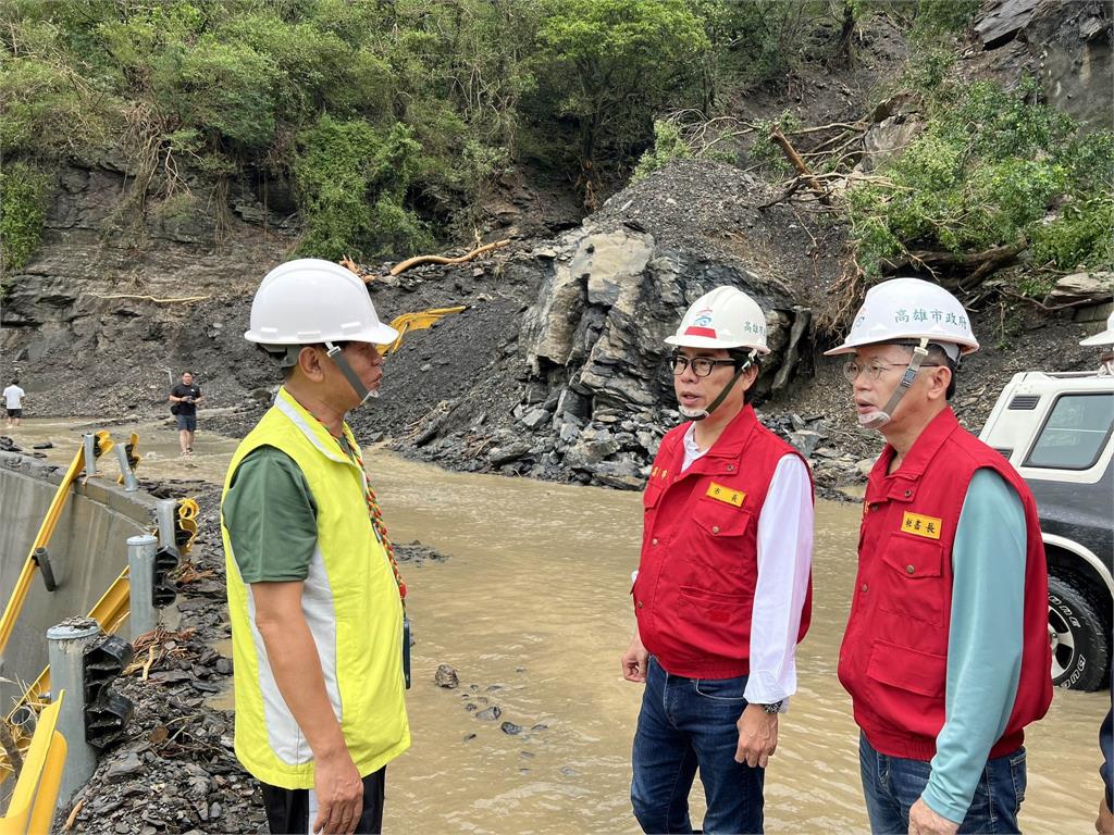 快新聞/高雄茂林「這些路段」搶通了! 陳其邁:多納跟萬山間仍在搶通中